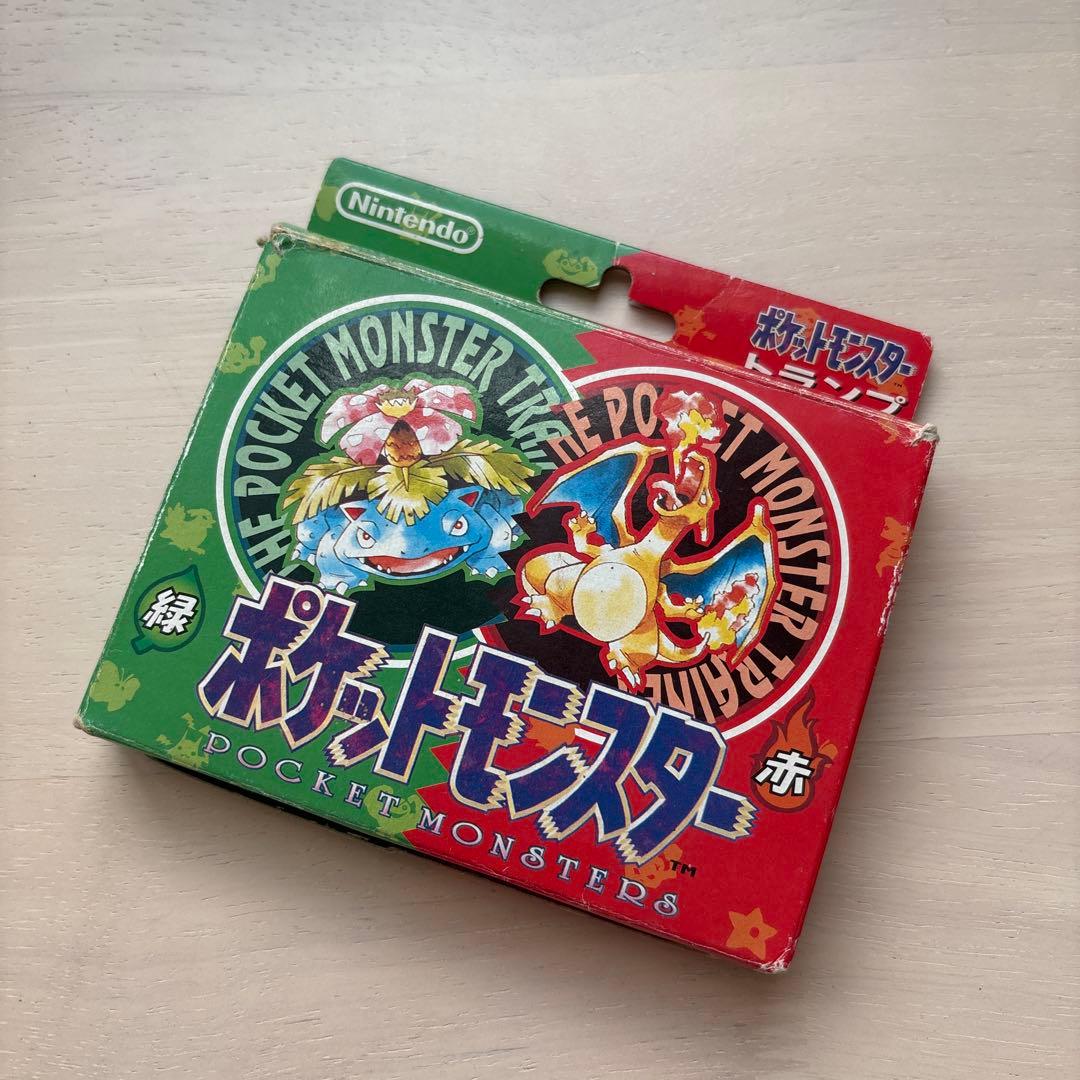 ポケモン トランプ 赤 緑　初期 ポケットモンスター 任天堂 ポケモン トランプ 赤緑 初代ポケットモンスター
