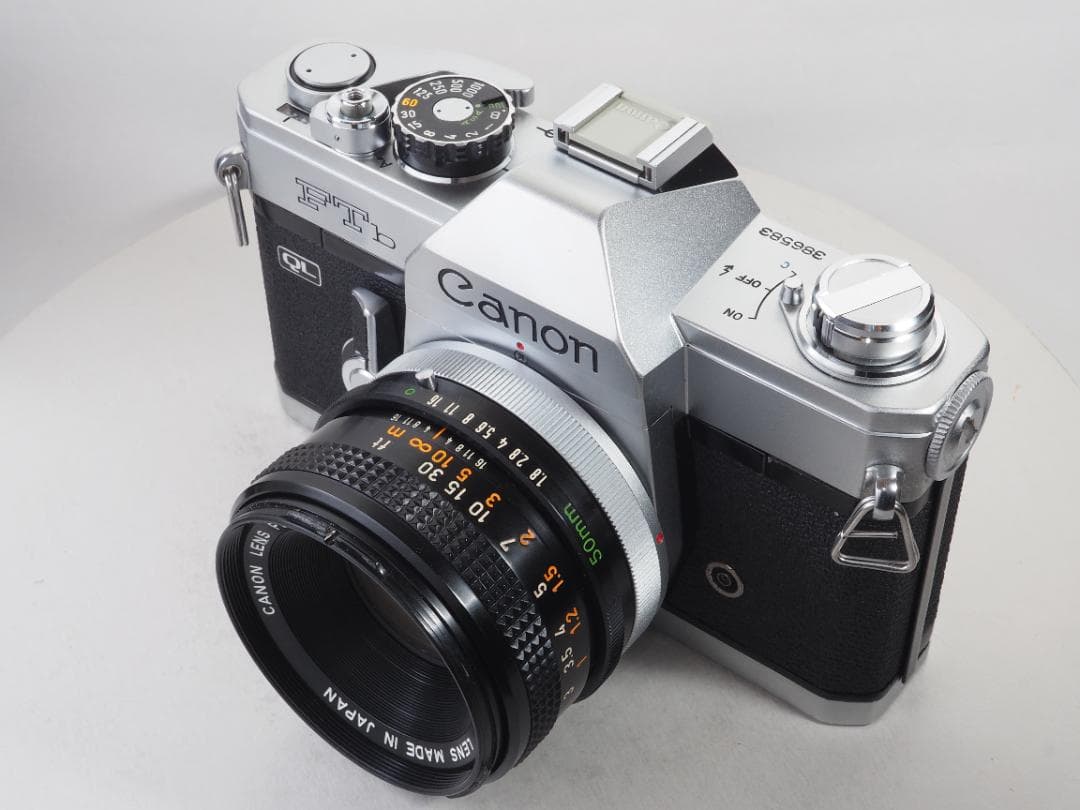 キャノン Canon FTb シルバー & FD 50mm F1.8 #22 Canon FTb シルバー