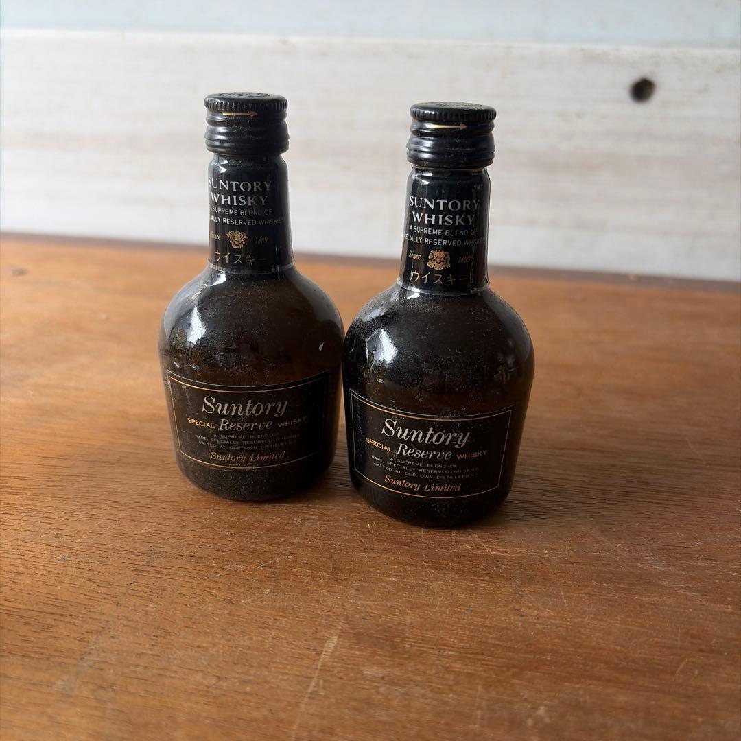 サントリー ウィスキー ミニボトル 2本セット - メルカリ