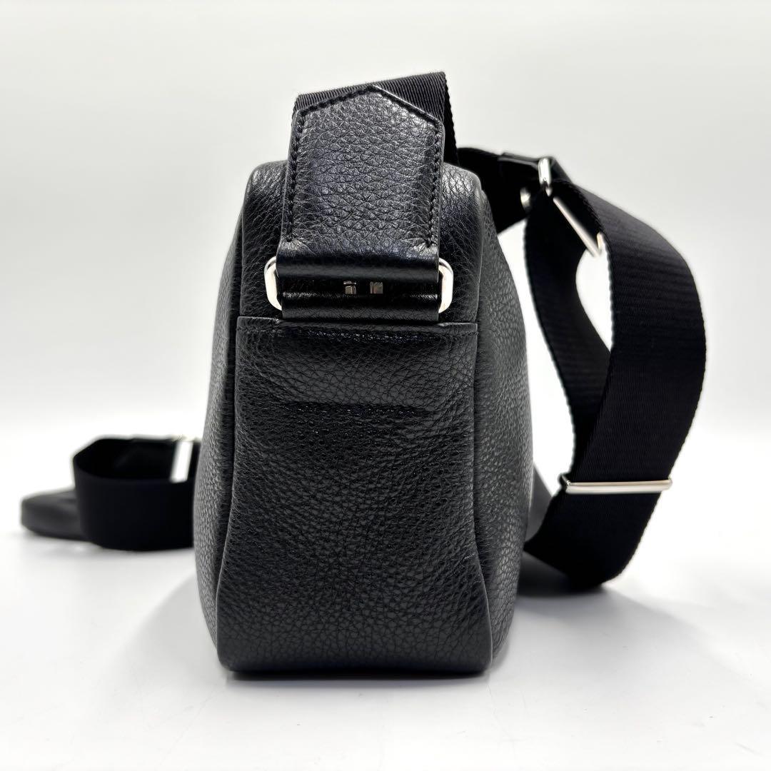 【極美品】 PRADA プラダ ショルダーバッグ ヴィッテロ ブラック 黒