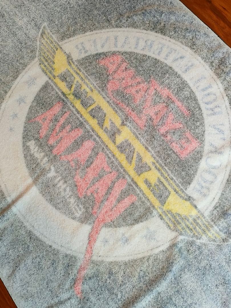 新品未使用】矢沢永吉 スペシャルビーチタオルSBT '90エンブレムスリー