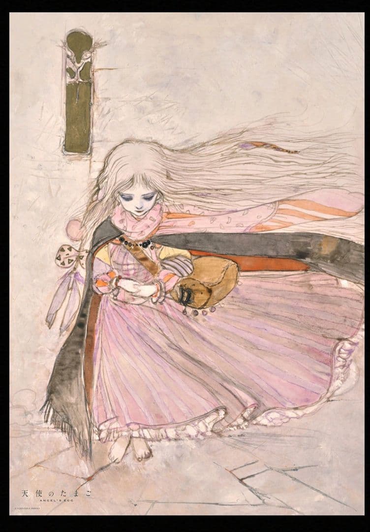 天使のたまご　B2ポスターB 天野喜孝　押井守 押井守×天野喜孝『天使のたまご 4Kリマスター』ポスタームビチケを2