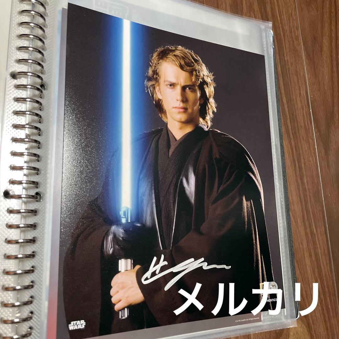 ヘイデン•クリステンセン直筆サイン入り写真