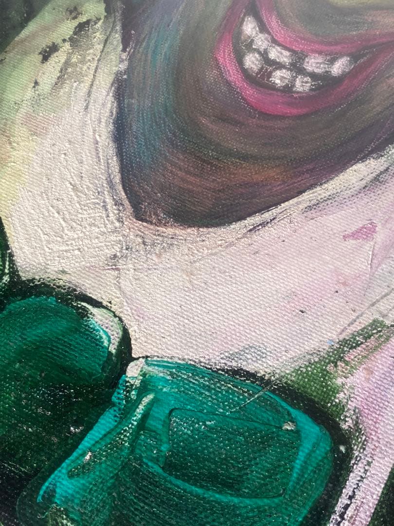 2076❣️ タイトル　(tribe) 油絵