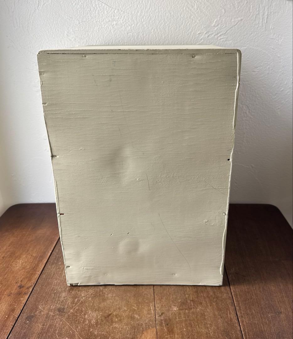 古道具 5杯の小引き出し 小物入れ 昭和レトロ 木製ドロワー アンティーク