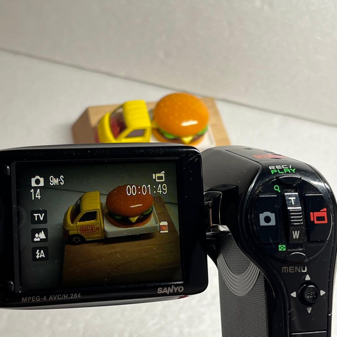 ☆人気稀少☆SANYOデジタルムービーカメラXacti DMX-CG9ブラック