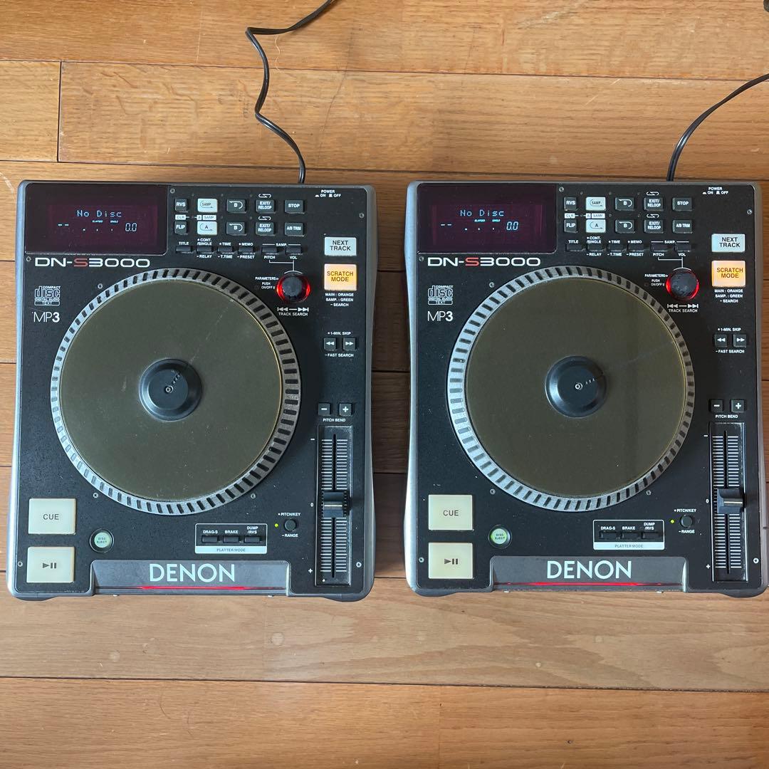 DENON DN-S3000 MP3対応 CDJ 2台セット｜音出し確認済】DENON DN-