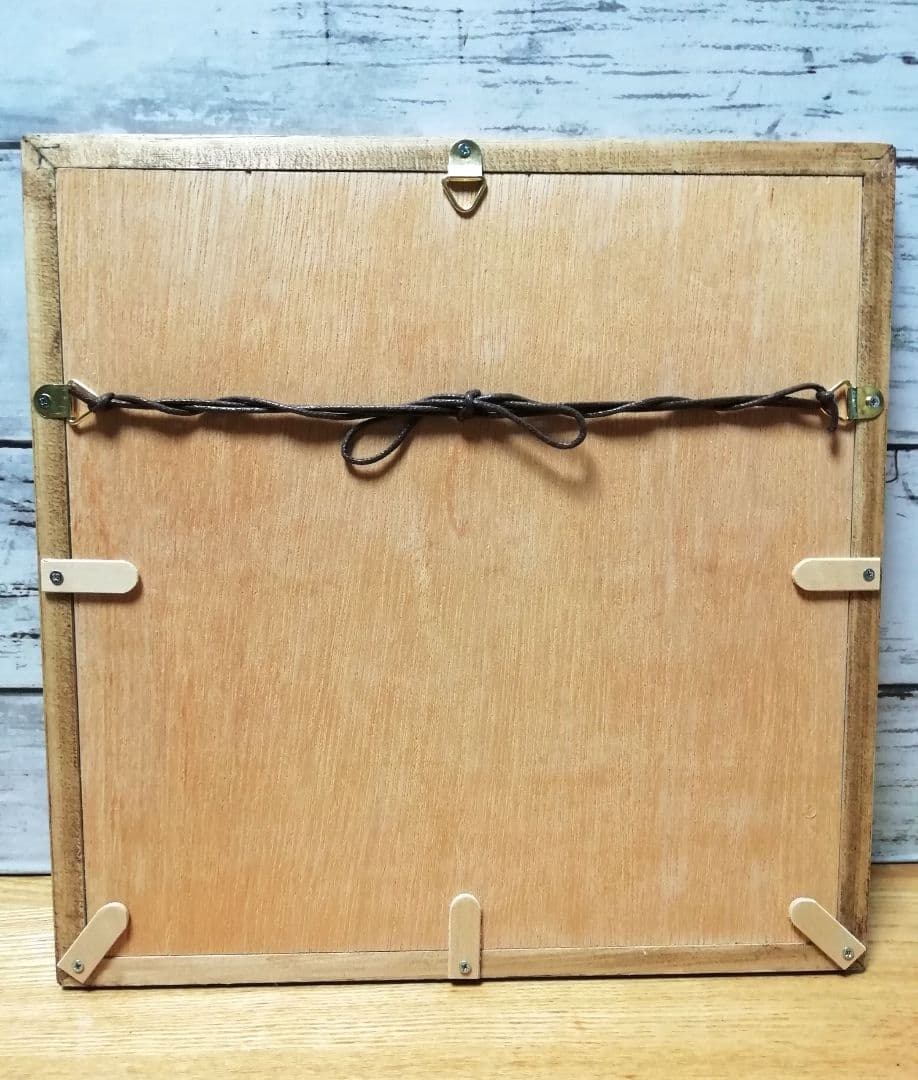 負けない猫」アンティークwaxベージュ額縁ご確認ページ 【公式通販