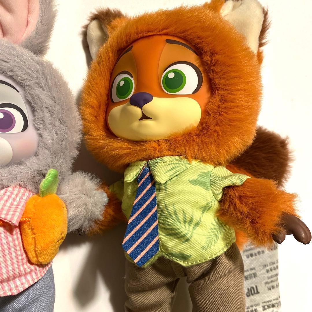トップトイ　TOPTOY ズートピア　ぬいぐるみキーホルダー　ジュディ　ニック
