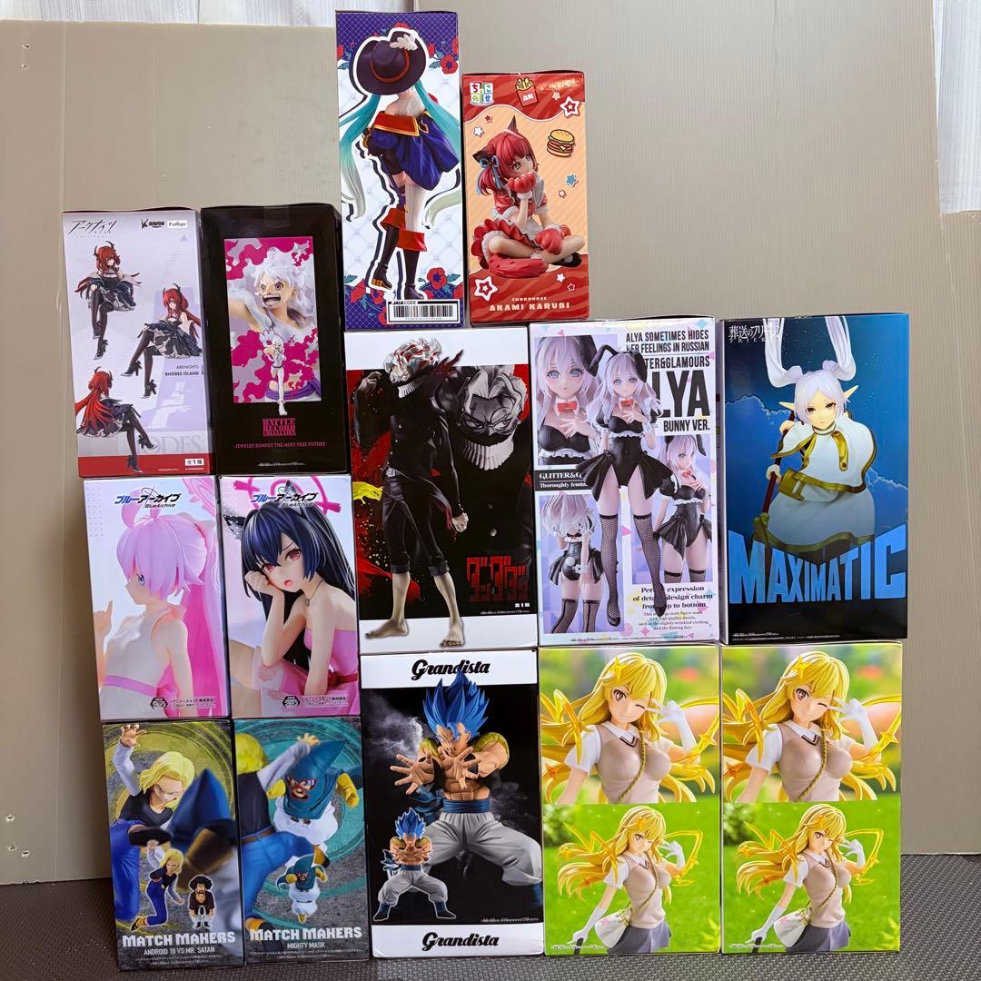 2026年1月のプライズフィギュアセット 14体セット 美少女 美男子