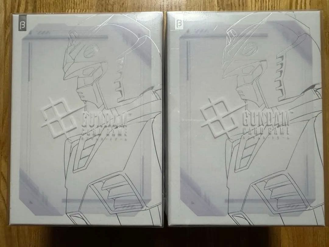 新品未開封品 ガンダムカードゲームリミテッドBOX Ver.β 2BOXセット