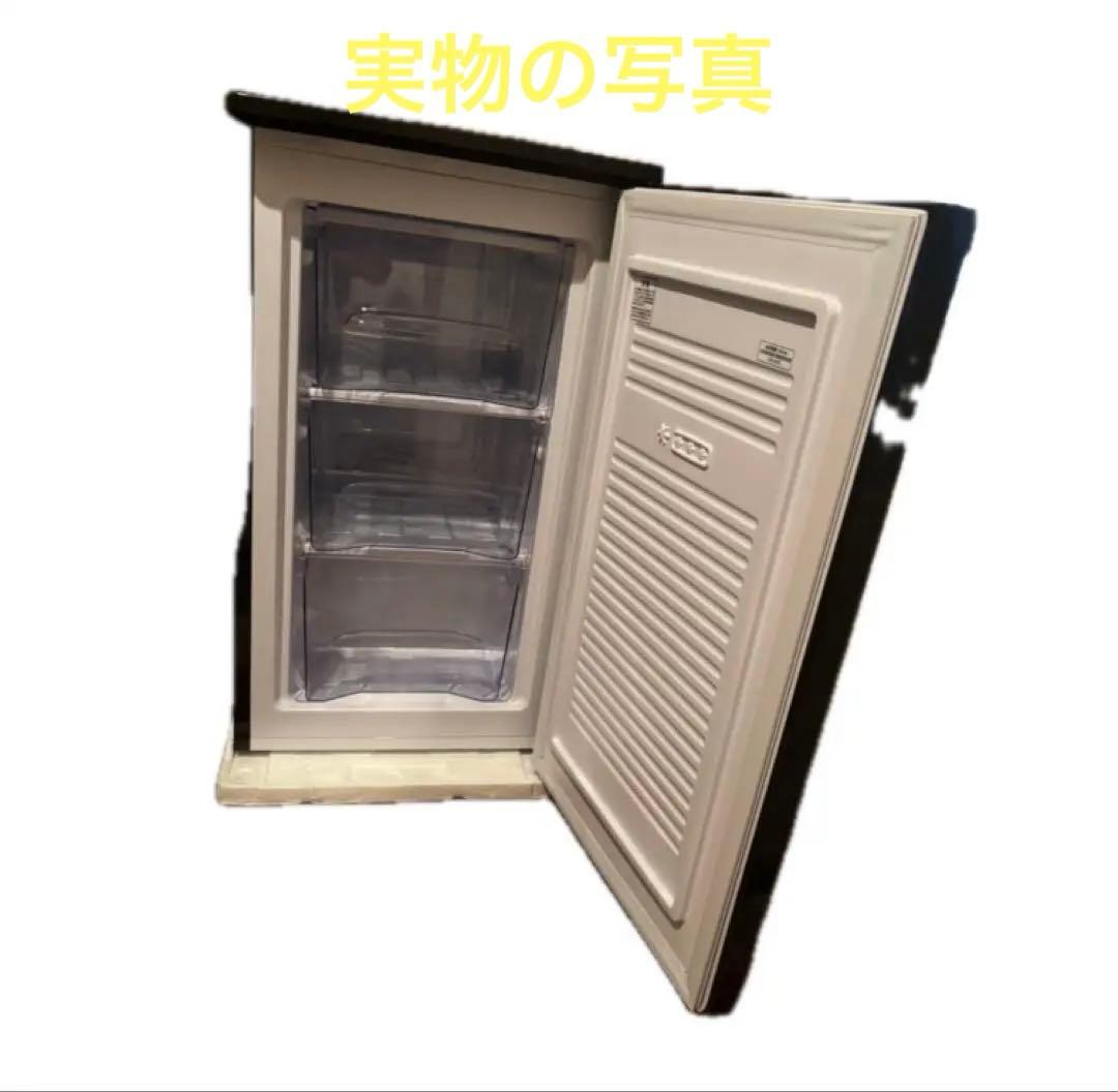 【未使用】アイリスオーヤマ(IRIS OHYAMA) 冷凍庫 60L 黒