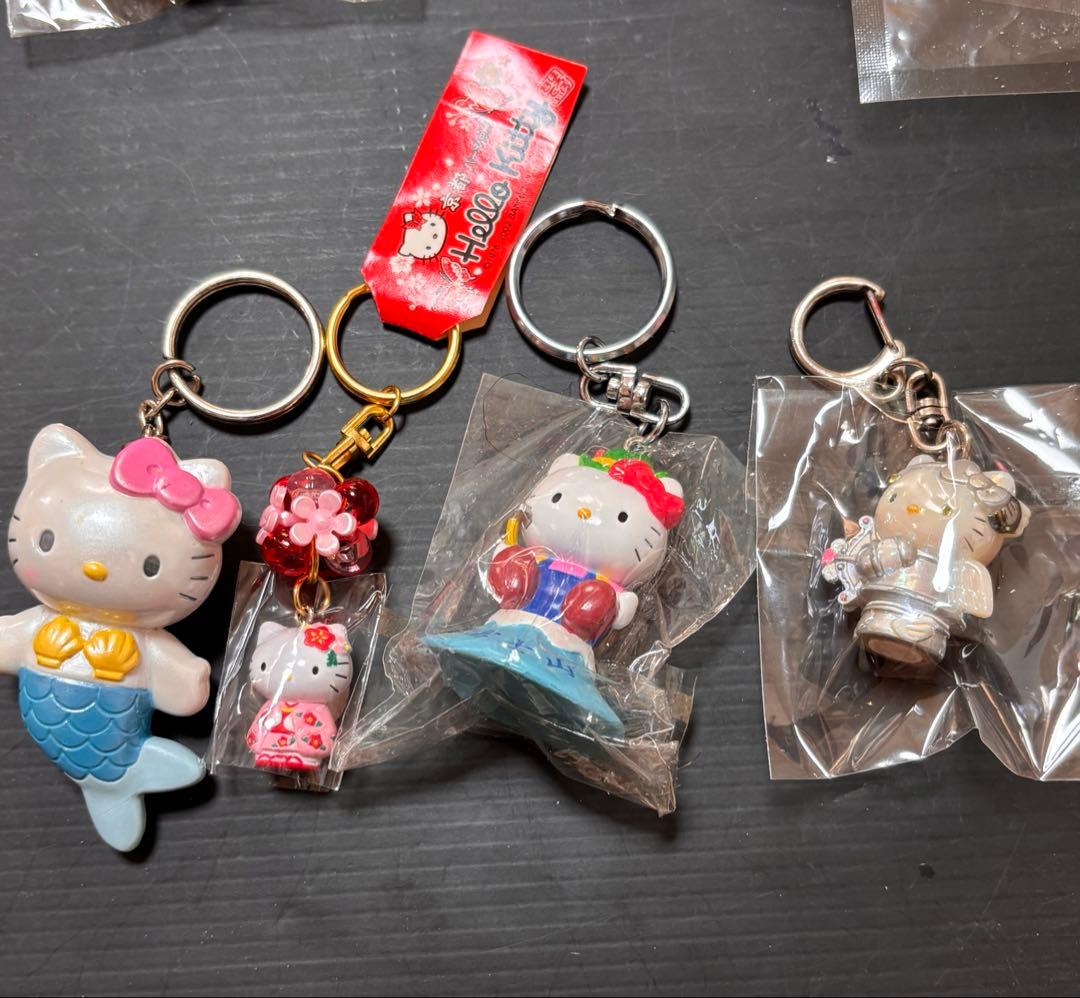 激レア、未開封多数！大量ご当地キティ ハローキティキーホルダーまとめ星座 温泉