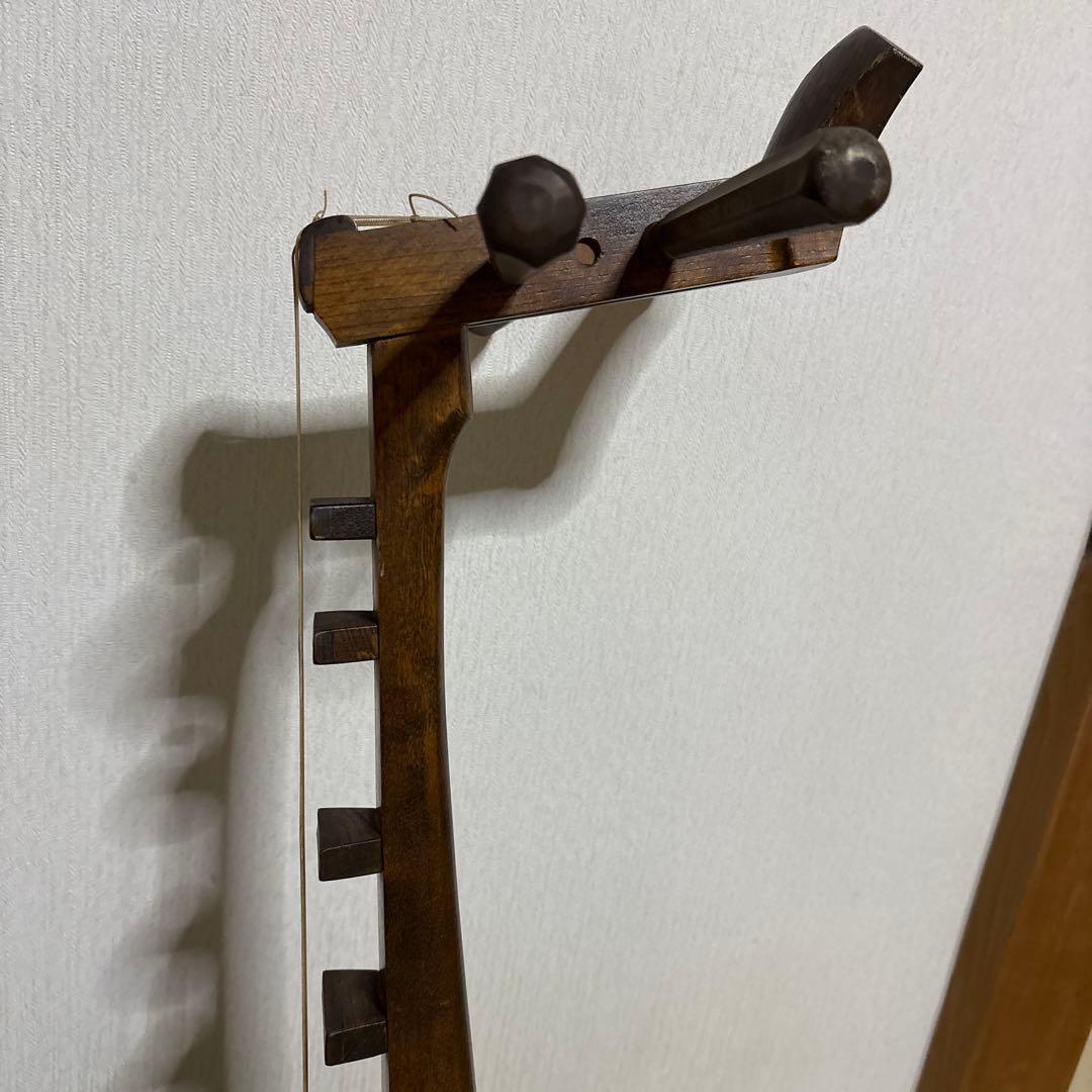 筑前琵琶 四弦 五柱 琵琶 螺鈿希少 琵琶立て 弦楽器 琵琶台 民族楽器