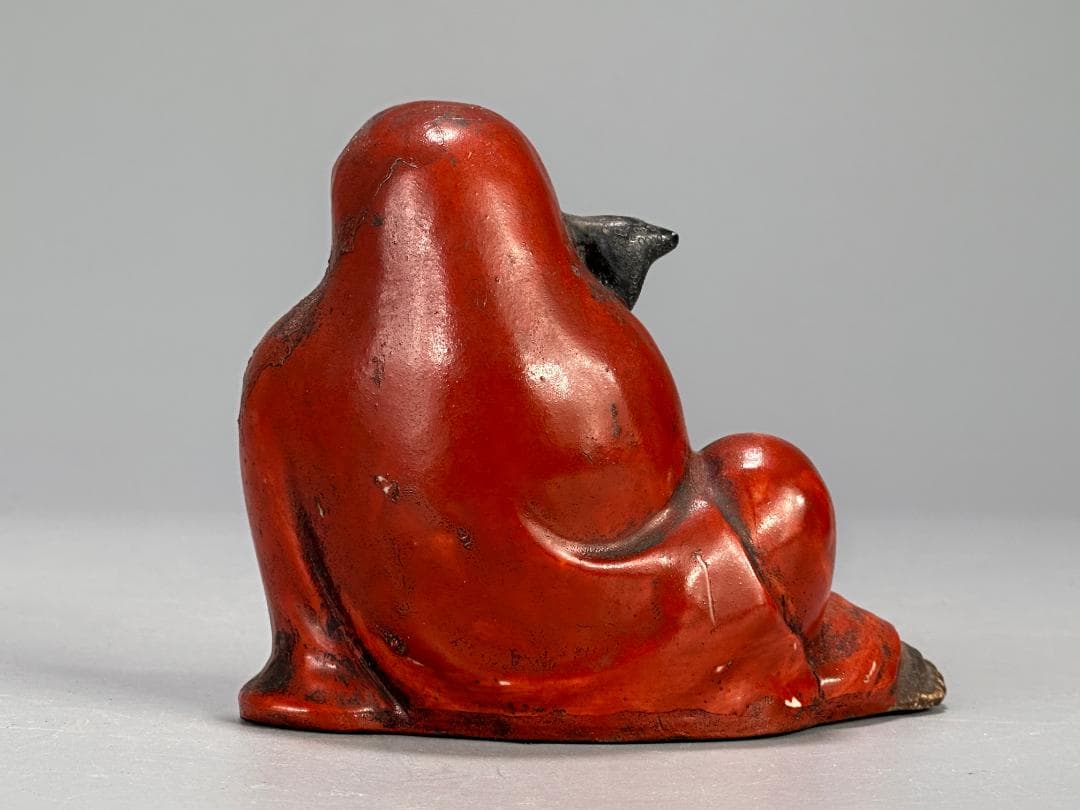 だるま　達磨　焼物　置物　時代　古物