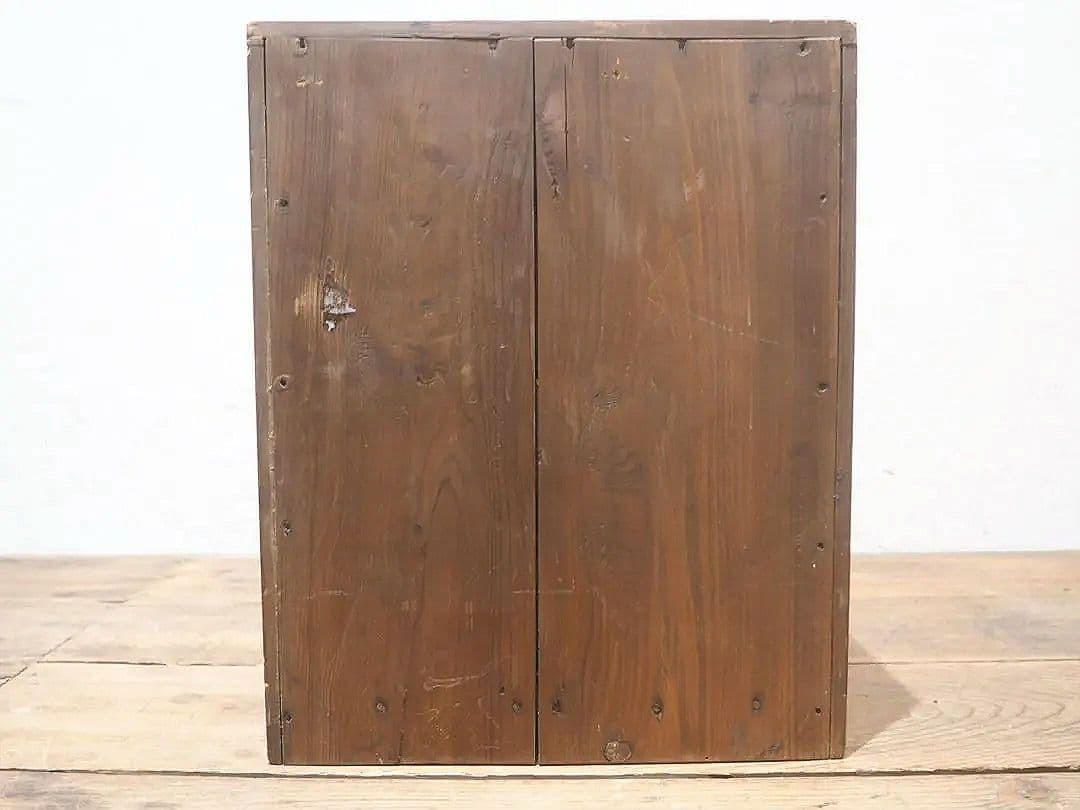 1377 アンティーク ロータイプの収納棚 展示台 テレビ台 ケース レトロ