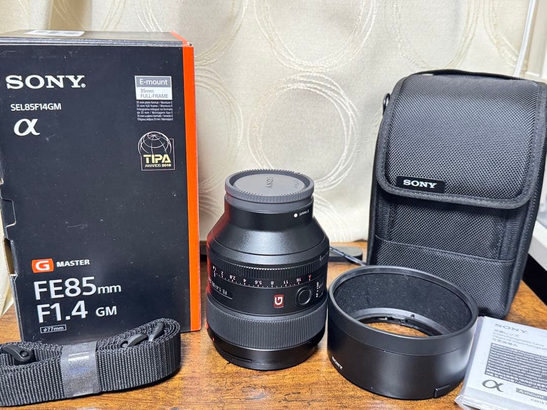 FE85mmF1.4GM Eマウントレンズ SONY α