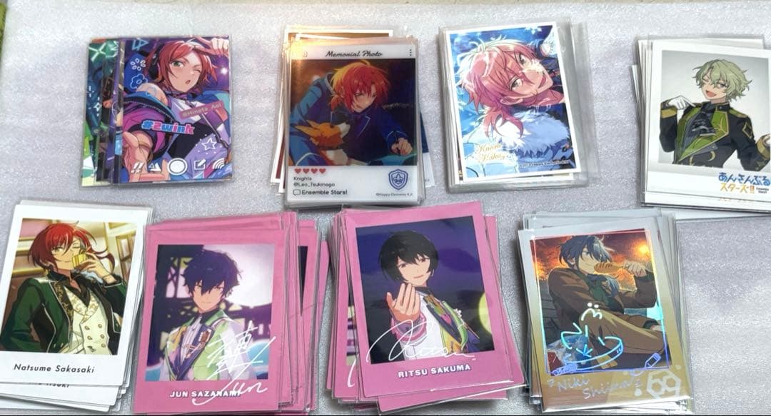 あんスタ ぱしゃこれ 紙類まとめ 約1000枚 箔押し20枚以上