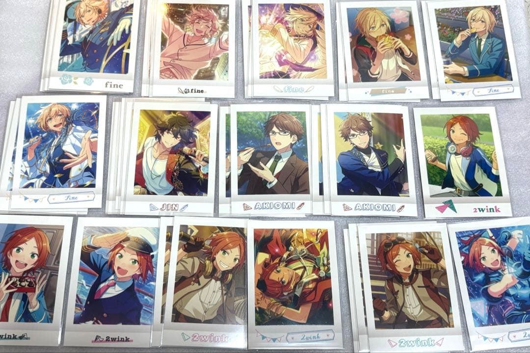 あんスタ ぱしゃこれ 紙類まとめ 約1000枚 箔押し20枚以上