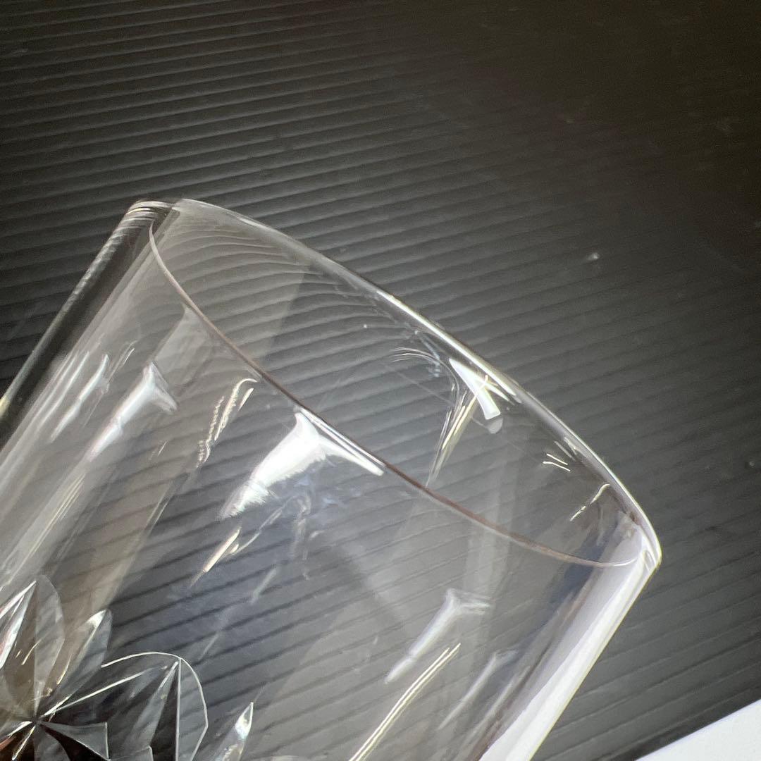激レア品 バカラ手彫切子カットグラス5客 共箱 東Y7-0918