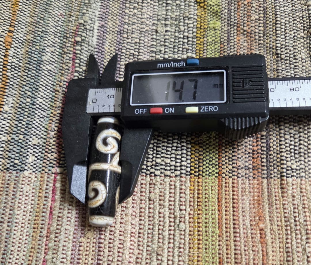 879 天珠 白毫天珠 龍紋 希少天珠 貴重 珍品 dzibeads！