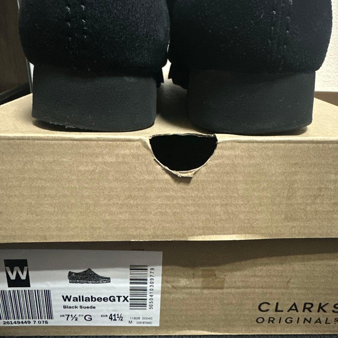 CLARKS ワラビーGORE-TEX 26.0cmブラック