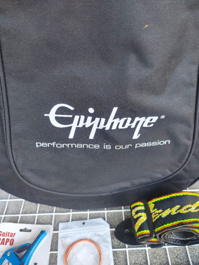 美品 Epiphone DR-100 NA コンタクトピックアップ2個搭載