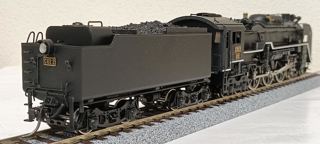 HOゲージ 天賞堂 Ｃ622号機蒸気機関車、NO.491、メンテナンス動作調整済
