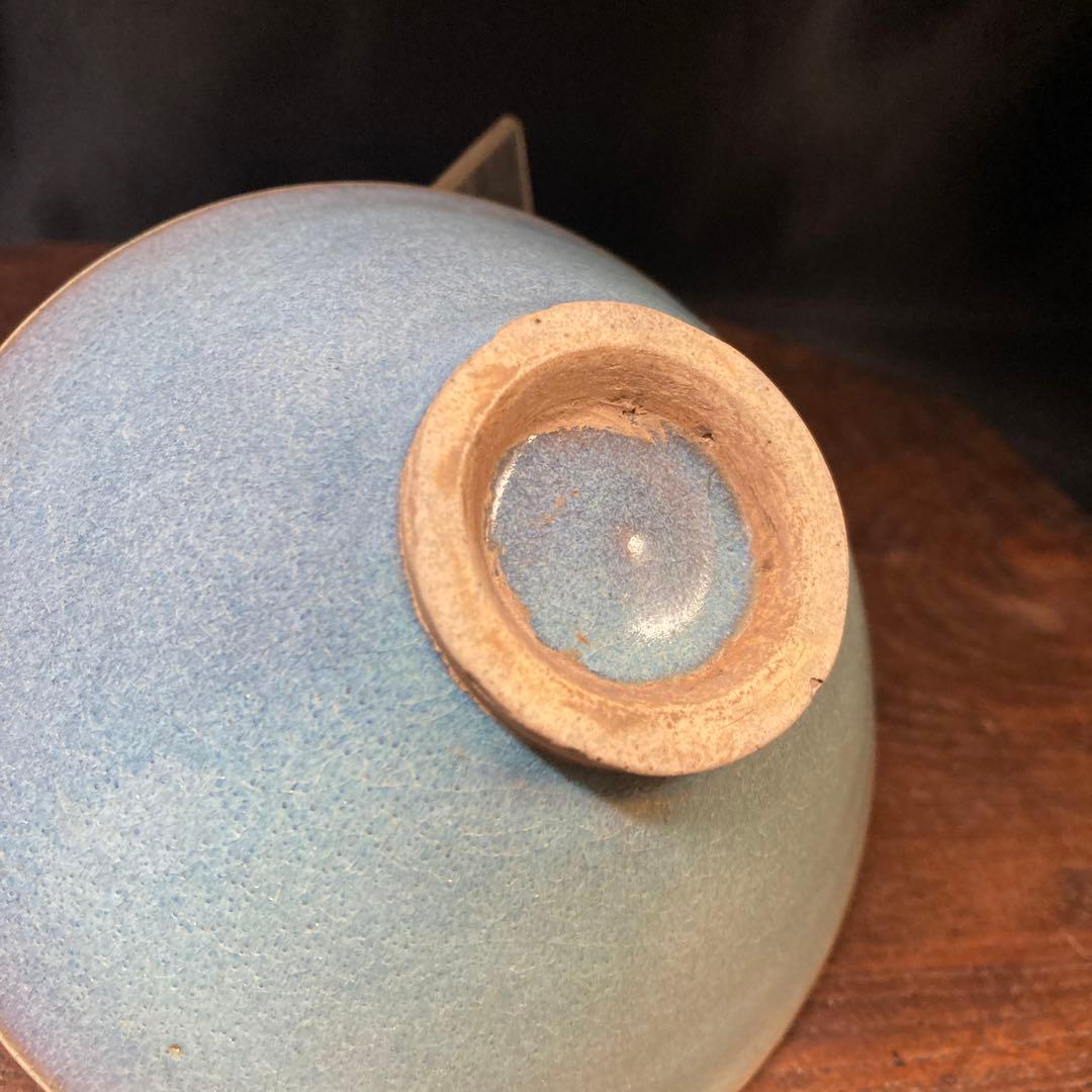 新春赤札セール❗️【ギャラリー三益】古美術　宋代　鈞窯紫紅釉茶碗