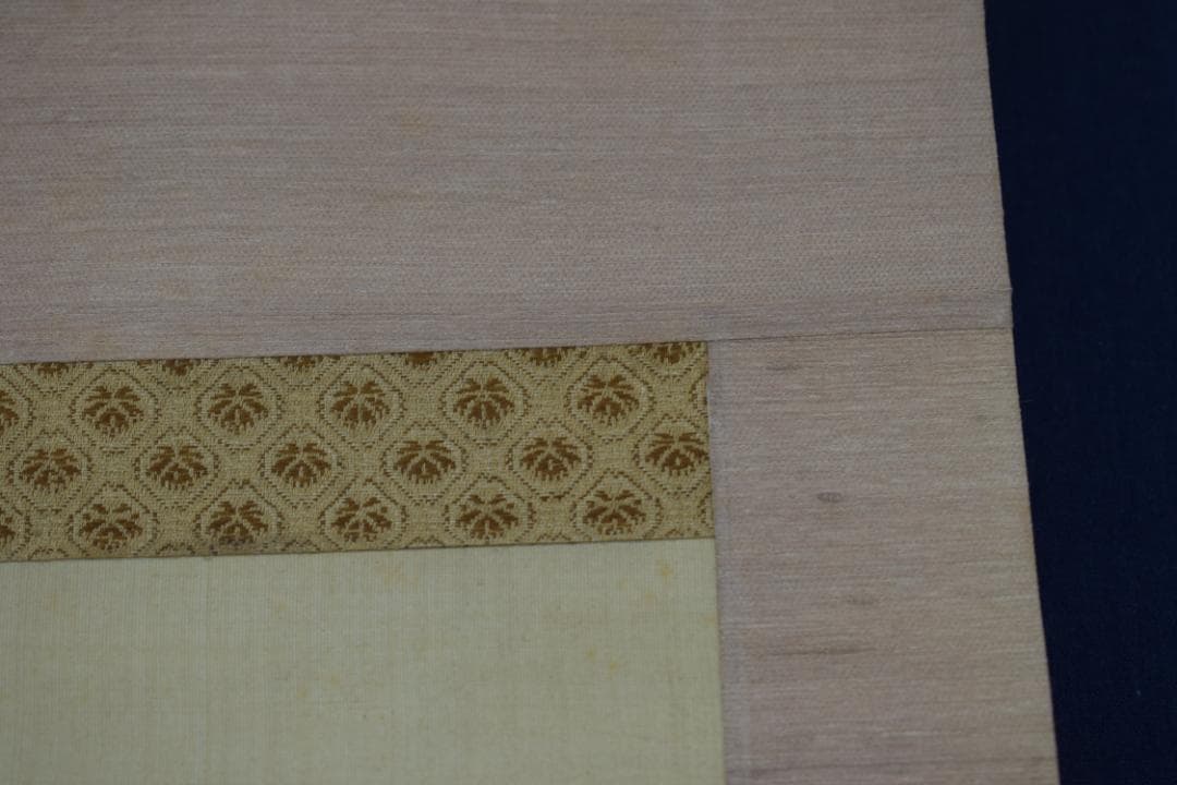 真作】狩野益信/人物羊之図/二十四考の内/掛軸