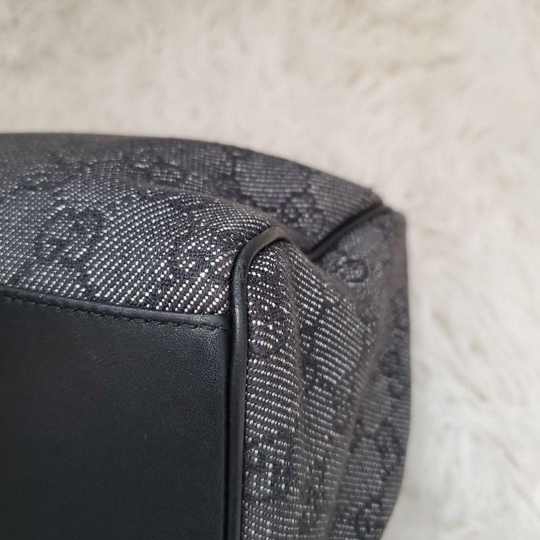 ⭐美品⭐GUCCI ggキャンバス アクセサリーポーチ ブラック