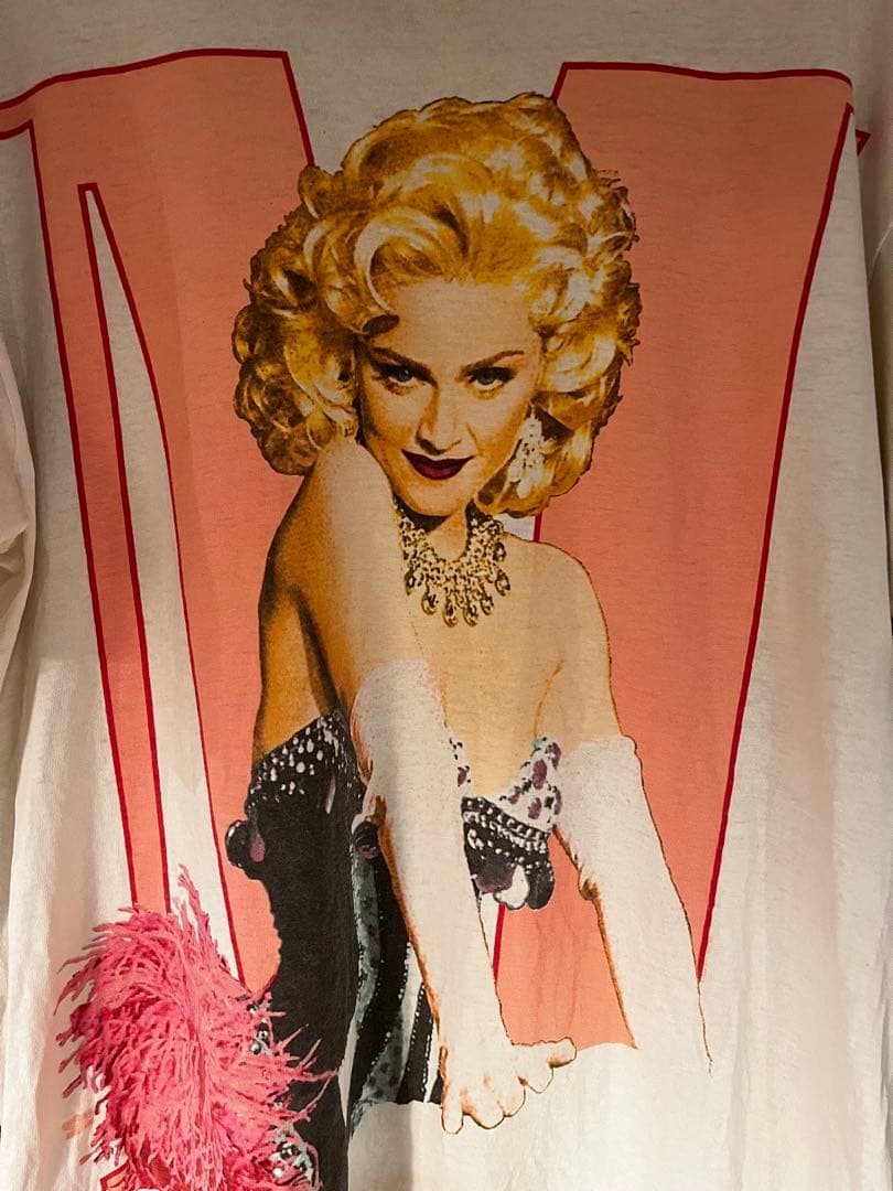 MADONNA Tシャツ Rare Vintage Madonna 1985 Virgin Tour Shirt Size Small New wave