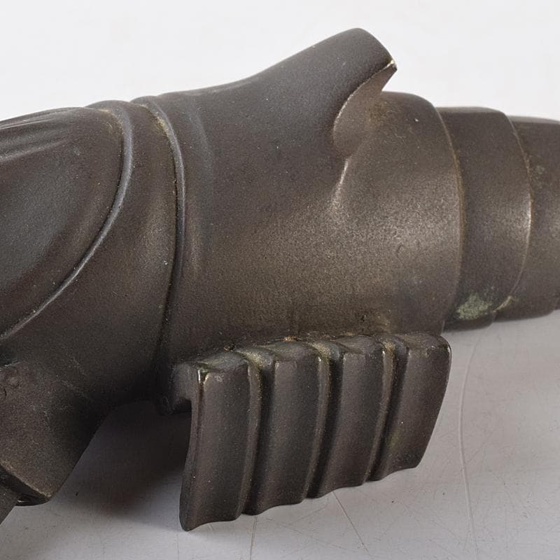 ブロンズ 海老 ロブスター 紙鎮 置物 在銘 約476g M R8551 - メルカリ