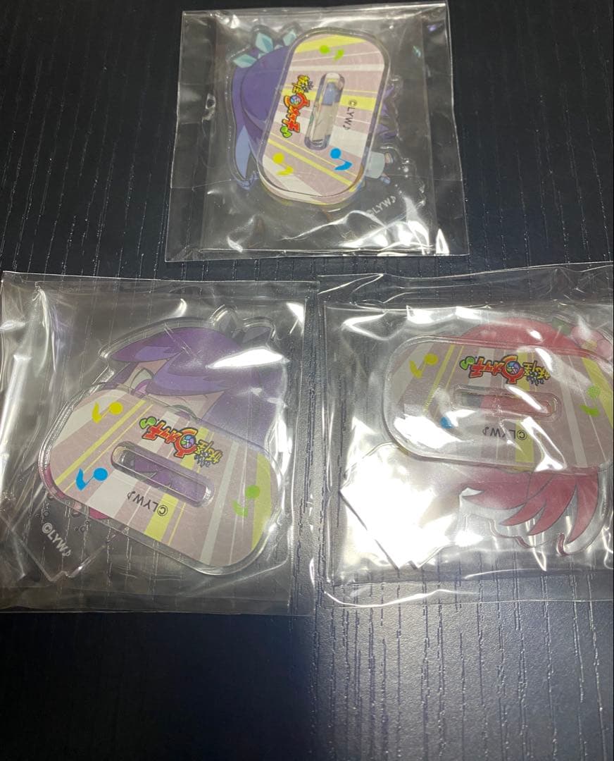 ふぶき姫 百鬼姫 椿姫 妖怪ウォッチ アクリルスタンド 缶バッジ