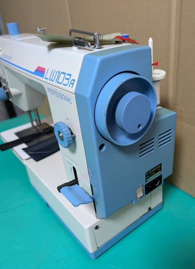 ❤️整備済 好調シンガー職業用ミシン LW 103a デニムもガンガン
