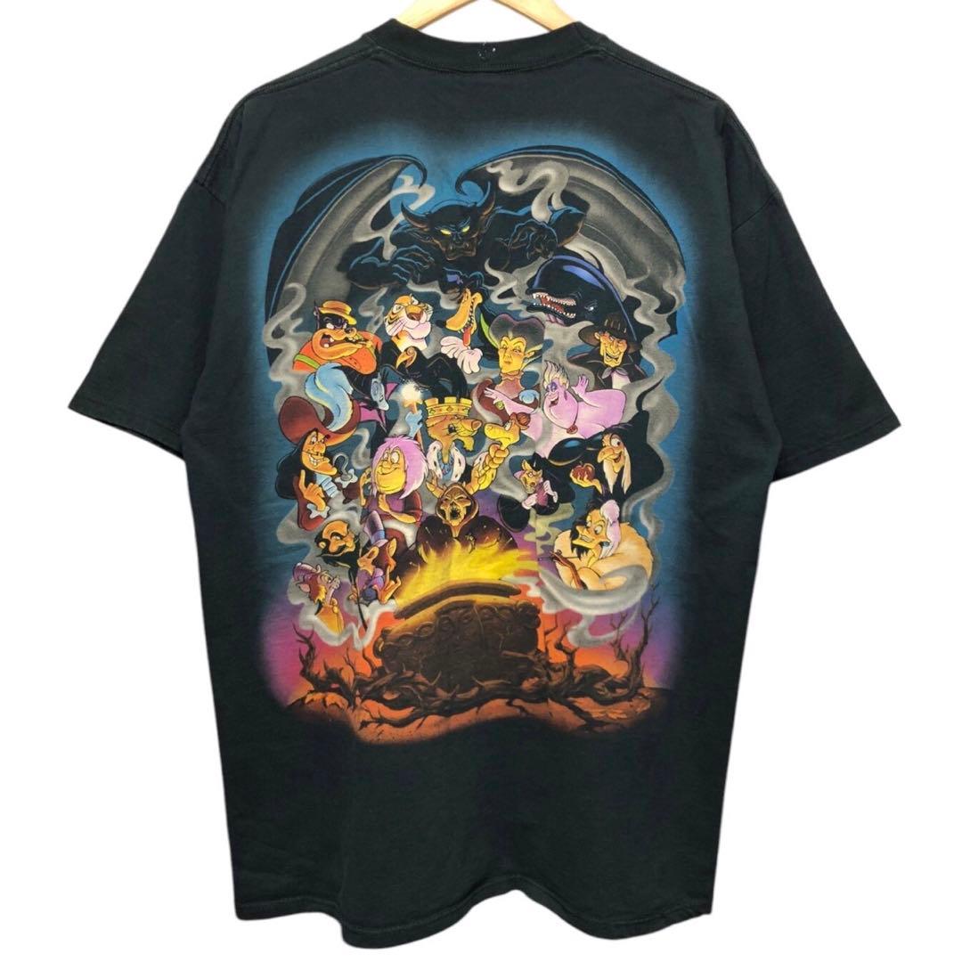90s Disney Villains ディズニー ヴィランズ Tシャツ XL - メルカリ