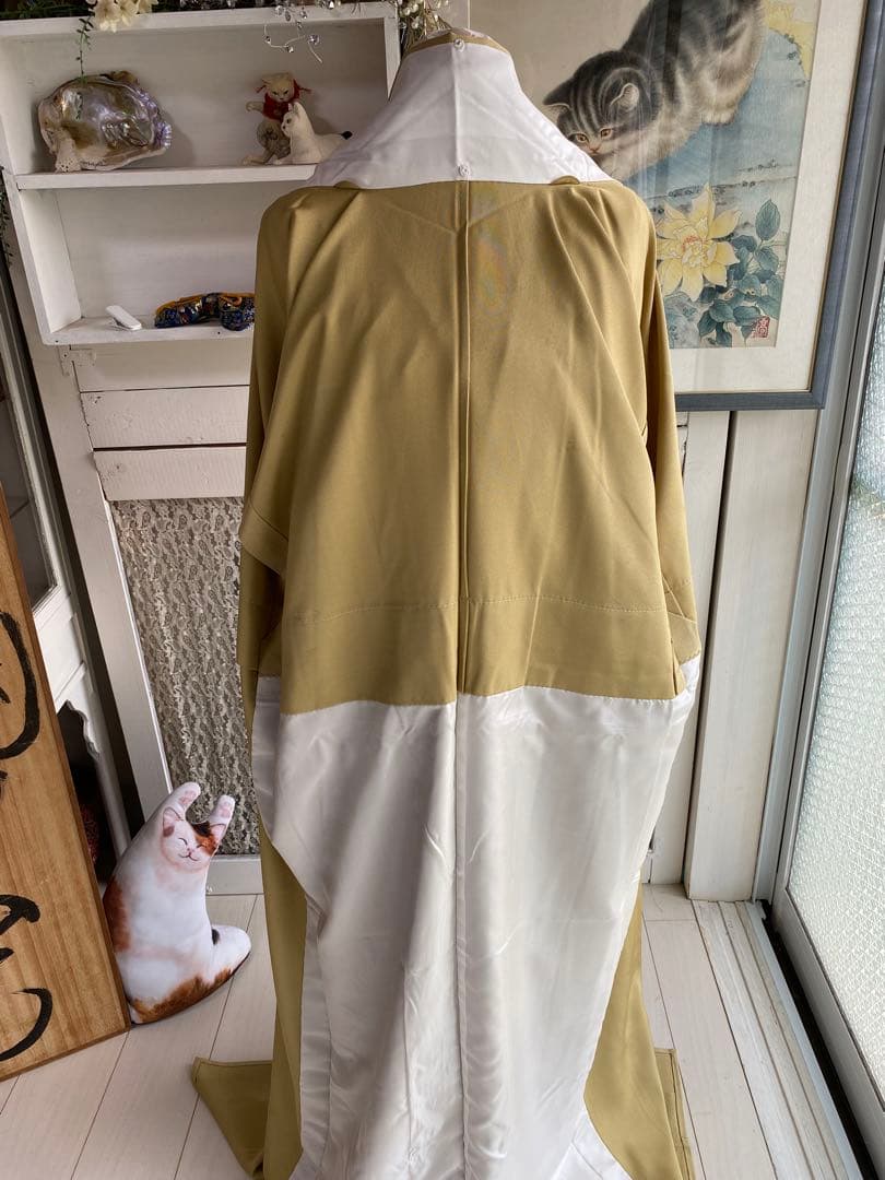 さとよ様❤️単衣 正絹 江戸小紋に小花柄】 - メルカリ