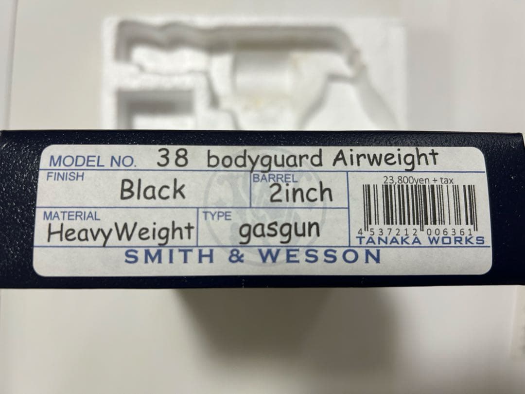 S&W M36 2インチ　リボルバーガスガン