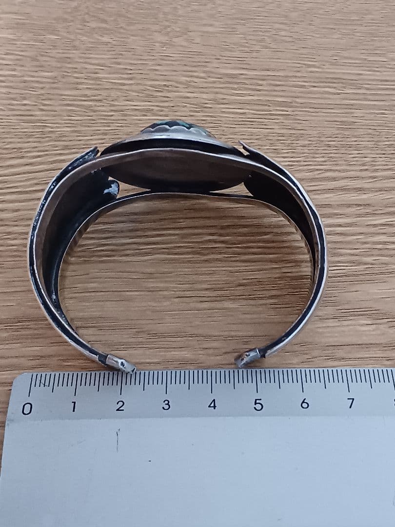 ターコイズ シルバー ブレスレット バングル