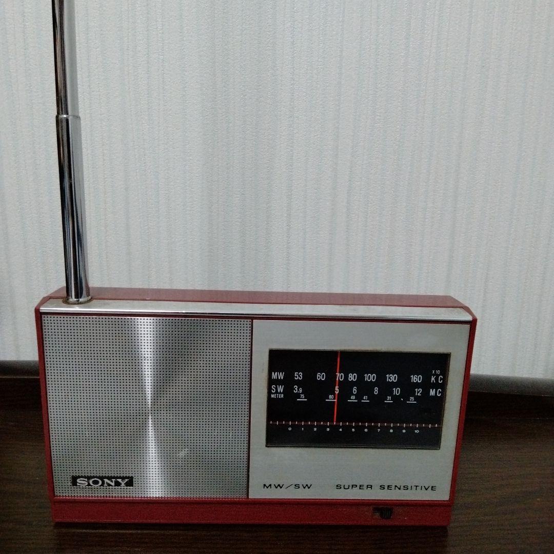 レトロ】ソニー トランジスタ ラジオ 昭和家電 ヴィンテージ ジャンク