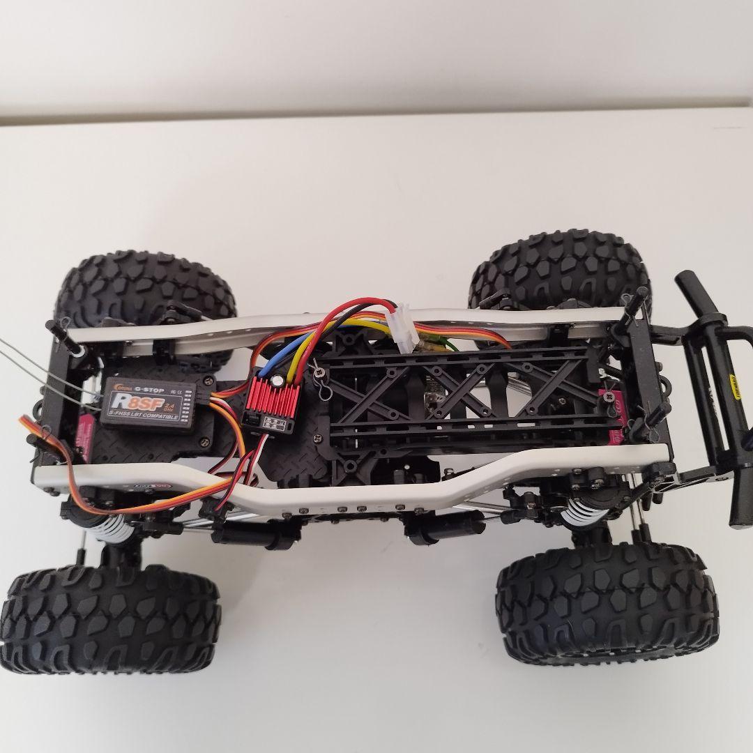 タミヤ CR01 ロックソッカー クローラー 4ws化 オプションあり - メルカリ