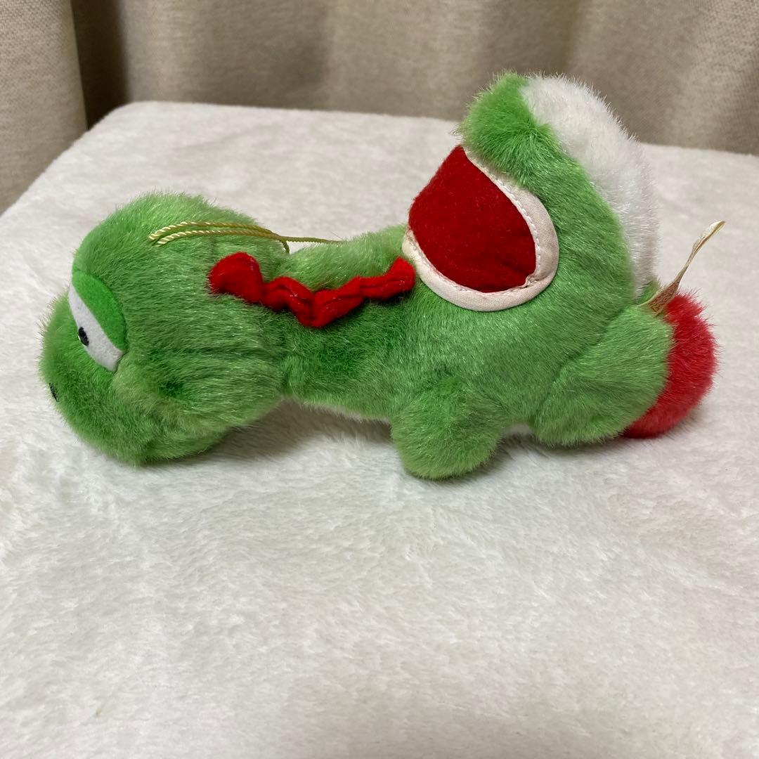 《希少》　スーパーマリオワールド　ヨッシー　ぬいぐるみ サンアロー製