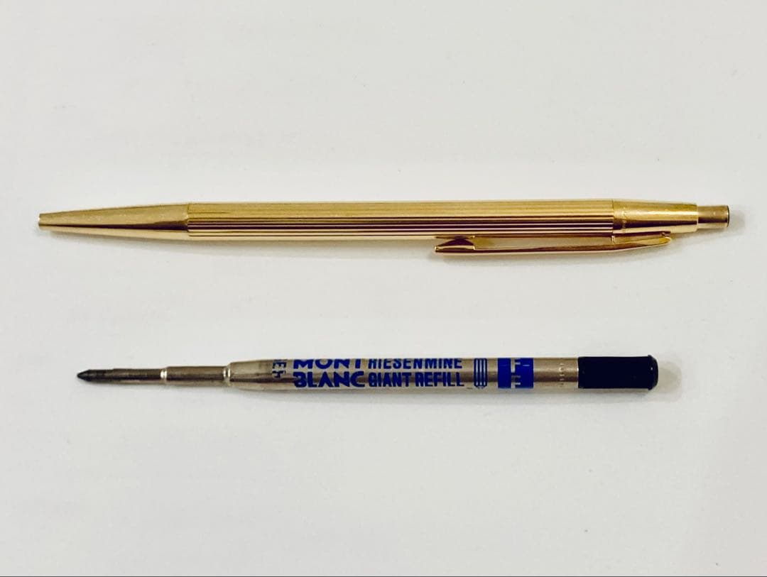 20金張り◇モンブラン高級ボールペン ゴールド MONTBLANC 1970sの通販