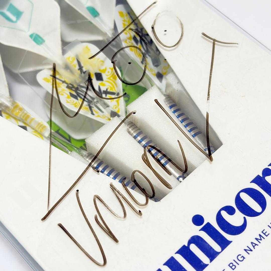 美品 ユニコーン 酒井素 サイン入りエスダーツ ホワイトデー バーサス