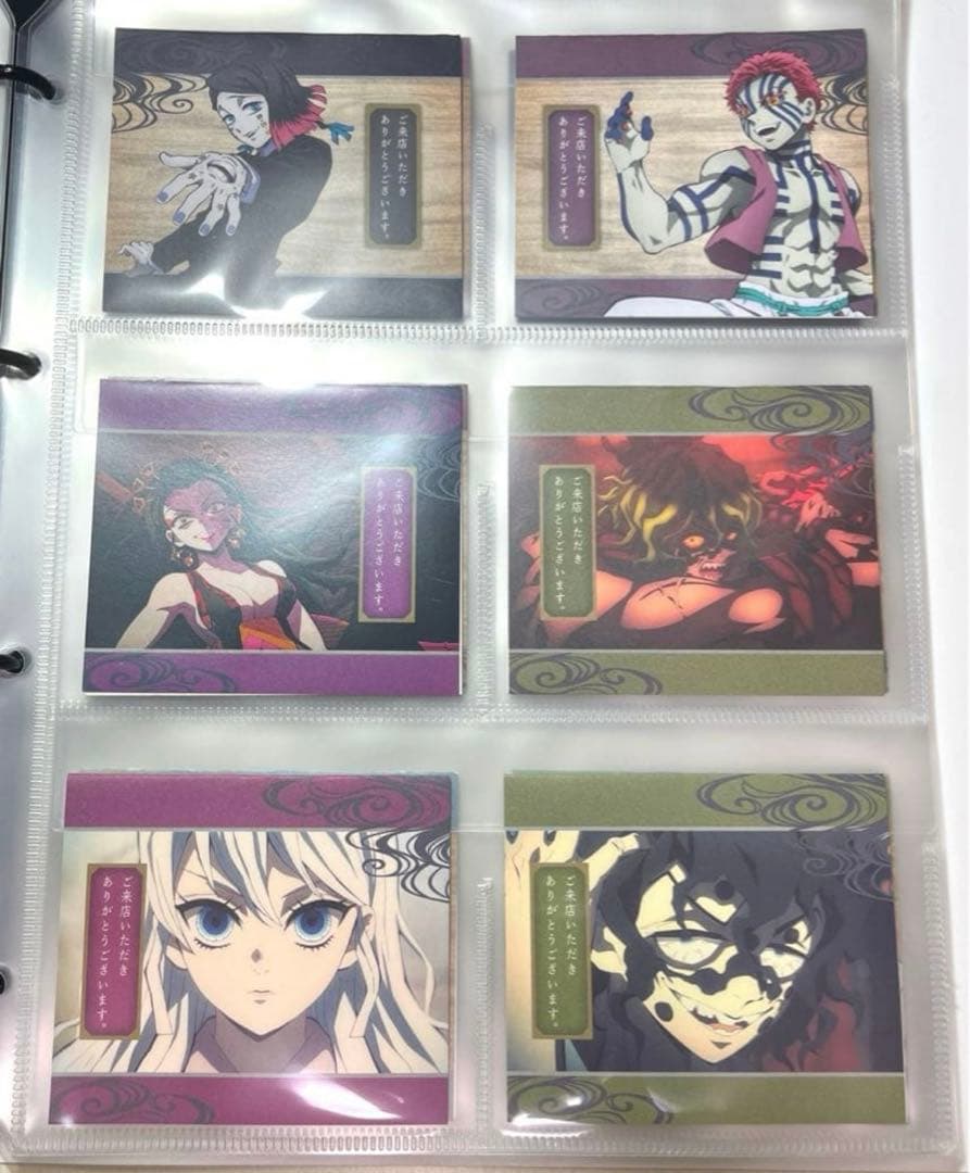 鬼滅の刃 ufotable立志編~遊郭編 応援POP ダイニング コンプ計84枚