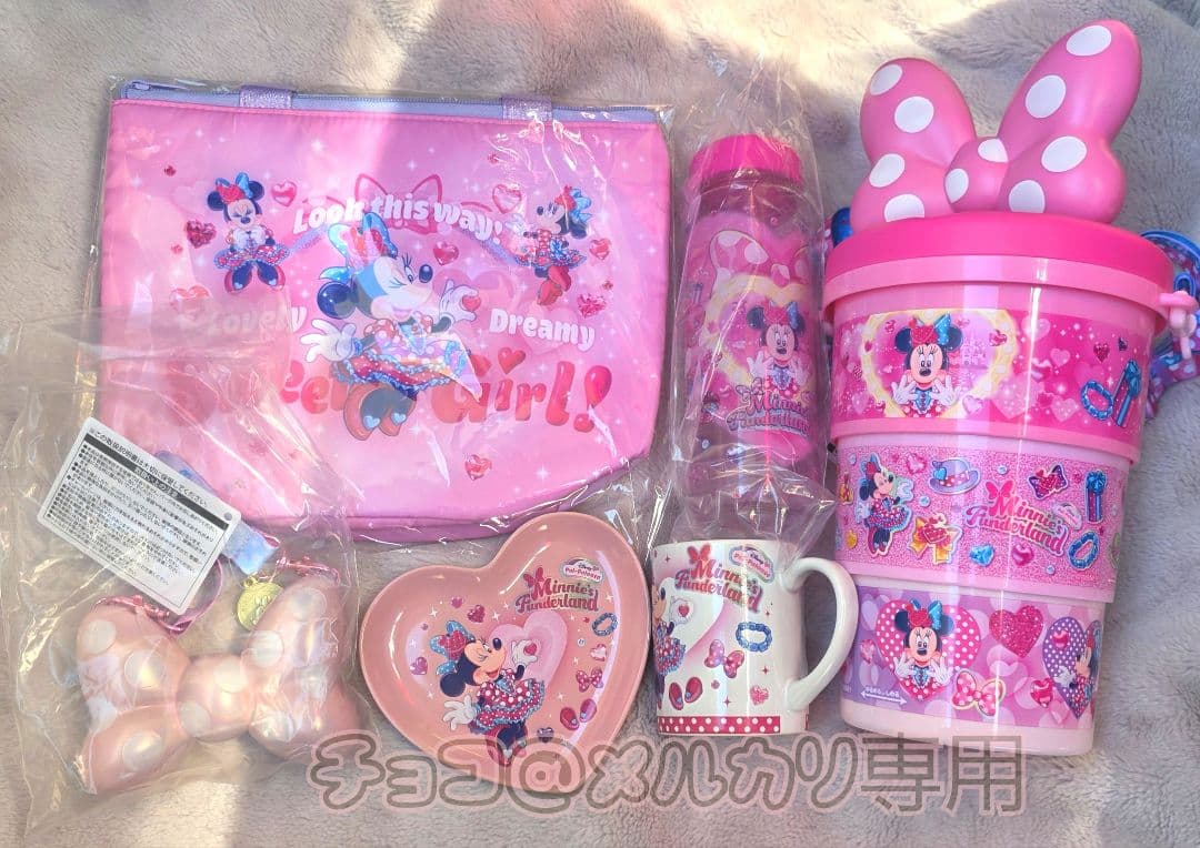 ミニーのファンダーランド　パルパルーザ　スーベニアセット ディズニー・パルパルーザ”ミニーのファンダーランド”」デザイン！東京