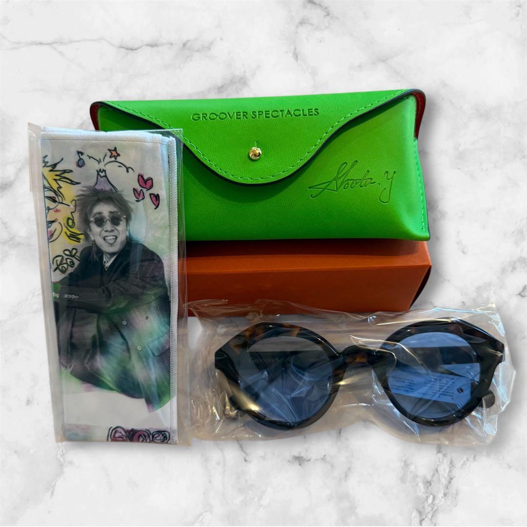 新品 GROOVER x 安田章大コラボレーション Trip Col2 安田章大さんとのコラボレーションサングラス第二弾 GROOVER×SHOTA