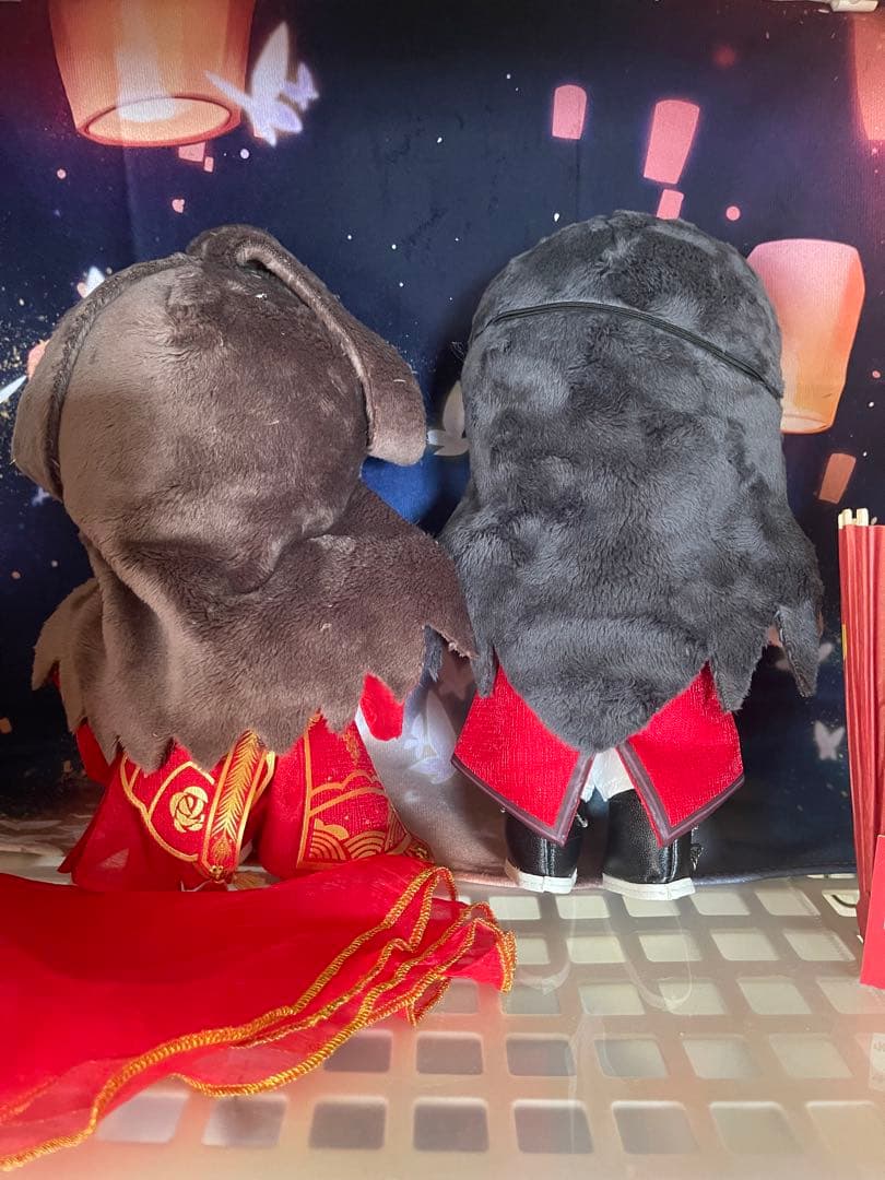 天官賜福 minidoll ぬい 謝憐 花城 三郎 ＋謝隣1