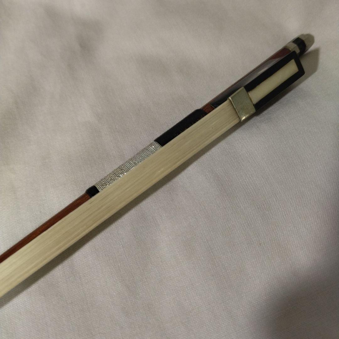 ♥5才前後の子供用スズキバイオリン1/8♥品番200弓ケ―スKUNの肩当て松脂付