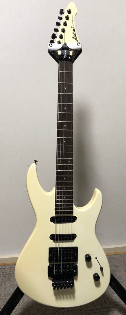 フル調整　アリアプロ2 VANGUARD ホワイト　フロイドローズ　エレキギター フル調整 アリアプロ2 VANGUARD ホワイト フロイドローズ エレキギター